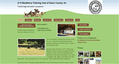 Desktop Screenshot of k9otcnj.com